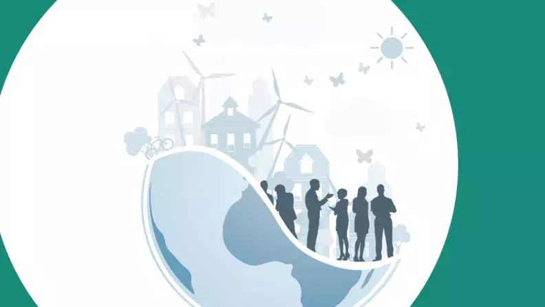 Logo discussion énergie et climat
