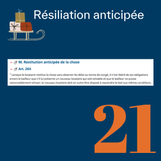 Résiliation anticipée